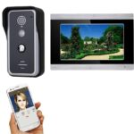 Realsafe VDP-411 KIT Wi-Fi Θυροτηλεόρασης Μονοκατοικίας 2MP με Έγχρωμη Οθόνη Αφής 7" Τεχνολογία 4 Καλωδίων