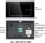 Realsafe VDP-411 KIT Wi-Fi Θυροτηλεόρασης Μονοκατοικίας 2MP με Έγχρωμη Οθόνη Αφής 7" Τεχνολογία 4 Καλωδίων - Image 4