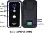 Realsafe VDP-412 KIT Wi-Fi Θυροτηλεόρασης Μονοκατοικίας 2MP με 2x Έγχρωμες Οθόνες Αφής 7" Τεχνολογία 4 Καλωδίων - Image 3