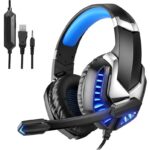 JTS J30 Over Ear Ενσύρματα Ακουστικά με Μικρόφωνο, Σύνδεση 3.5mm Jack & USB για Φωτισμό