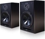 React AVX-965S/B Ζεύγος Ηχείων Hi-Fi 2 Δρόμων 80W 4Ω Μαύρα - Image 2