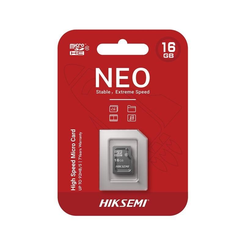 939933360-o1.jpg HIKSEMI NEO Κάρτα Μνήμης MicroSDHC 16GB Class10 V30 UHS-I HS-TF-C1/16G - Image 1