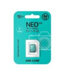 HIKSEMI NEO LUX Κάρτα Μνήμης MicroSDXC 64GB TLC Class10 U3 V30 UHS-I HS-TF-D3/64G