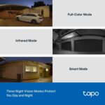 TP-Link Tapo C510W v1.0 IP Wi-Fi Κάμερα 3MP Εξωτερικού Χώρου Έγχρωμη 24/7 IP65 με Κίνηση & Οριζόντιο Auto Tracking, Αμφίδρομο Ήχο, Φακός 4mm - Image 3