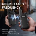 Quansheng TG-A1 Set 2 Walkie Talkie 3km Max 16 Κανάλια Μπλε/Γκρι - Image 4