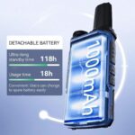 Quansheng TG-A1 Set 2 Walkie Talkie 3km Max 16 Κανάλια Μπλε/Γκρι - Image 5