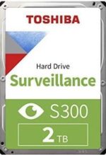 Toshiba S300 Surveillance Σκληρός Δίσκος 2ΤΒ 3.5″ SATA3 HDWT720UZSV