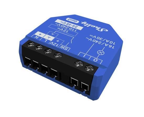 261767-o1.jpg Shelly 1 Gen3 Smart Διακόπτης Wi-Fi 1 Εξόδου 220VAC 16Α / 30VDC 10A με Υποστήριξη Ξερών Επαφών - Image 1