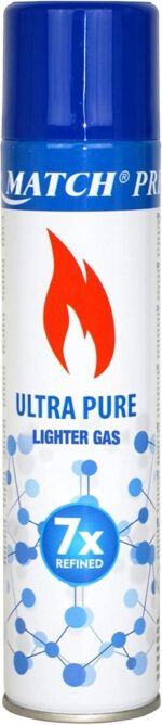 Silver Match Premium Gas Refill Φιάλη Βουτανίου 300ml με 5 Ακροφύσια