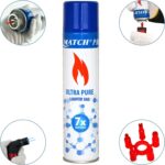 Silver Match Premium Gas Refill Φιάλη Βουτανίου 300ml με 5 Ακροφύσια - Image 2