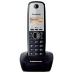 Panasonic KX-TG1611GRG Ασύρματο Τηλέφωνο Μαύρο/Ασημί - Image 2
