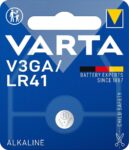 Varta Αλκαλική Mπαταρία V3GA / LR41 (192,392,AG3) 3V 1τμχ 24261101401