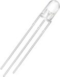 Φωτοδίοδος LED IR Φ5mm 650÷670nm / 830÷870nm 30mW 30° OSRICA5B31A Optosupply