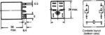 Ρελέ Ηλεκτρομαγνητικό 24VAC 10A 2 Επαφών N.O+N.C 8 Pin Faston Omron LY2 24VAC - Image 2