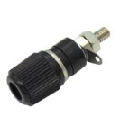 Μπόρνα 15Α, Φ12mm, Μήκος 34.5mm, Βίδα Μ4, Μαύρη XJ-C013/BK 01.092.0018