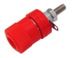 Μπόρνα 10Α, Φ14.5mm, Μήκος 35mm, Βίδα Μ4, Κόκκινη XJ-C014/R 01.092.0035