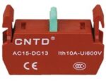 C9C01VN Επαφή 1NC 10A για Επιλογικούς Διακόπτες & Πλήκτρα από Μπουτονιέρες Χειρισμού 03.010.0020