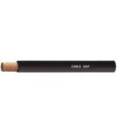 Καλώδιο Σιλικόνης Πυράντοχο SIAF 1x0.75mm² 180°C Μαύρο 1m 02.040.0011