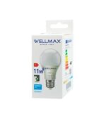 Λάμπα LED με Αισθητήρα Ημέρας / Νύκτας A60 E27 11W Ψυχρό Λευκό 6500K 1055lm 230° Wellmax 02.001.1450 - Image 4