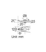 ProsKit 1PK-101-E Κόφτης 130mm Πλάγιος 21° για Χαλκό έως 1.3mm ESD Safe - Image 4