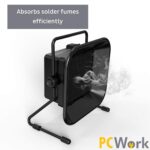 PCWork PCW10C Εξαεριστήρας Αναθυμιάσεων Εργαστηρίου 30W 2.42mᶟ /Λεπτό με 3 Φίλτρα Άνθρακα - Image 2
