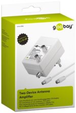 Goobay 67226 Ενισχυτής Γραμμής Πρίζας TV & FM 2 Εξόδων 2x15dB - Image 3