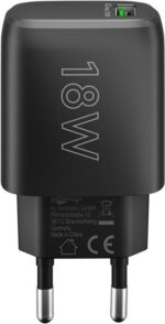 Goobay Ταχυφορτιστής Πρίζας με 1x USB-A Quick Charge 3.0 18W Μαύρος 61671 - Image 3