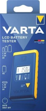 Battery Tester με Οθόνη Kατάλληλος για Μπαταρίες AAA/AA/C/D/9V και Κουμπιά 1.2, 1.5 & 3V Varta 00893101111 - Image 2