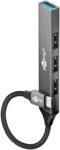 Goobay USB 3.2 Type-C Hub 4 Θυρών με Σύνδεση 1xUSB-A 3.2 & 3xUSB-A 2.0 74457
