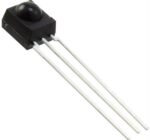 Δέκτης Υπερύθρων TSOP34138 38kHz 90° 2.5÷5.5V για PCB Vishay