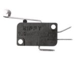 Microswitch Snap Action με Έλασμα 25mm & Ροδάκι, SPDT 5A/250VAC, Faston Zippy VM-05S-06C0-Z