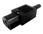 Βύσμα Ρεύματος 3 Pin C13 Θηλυκό Καλωδίου 220VAC 10A OW-1828-TOP-01