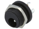 Βύσμα DC 5.5x2.1mm Αρσενικό για Panel Φ11.5mm Ultimax DC-9303