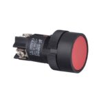 Πιεζοδιακόπτης Push ON ή OFF SPST NO+NC, Φ22mm Κόκκινος Xindali EA145