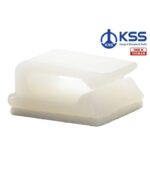 Ανοιγόμενο Στήριγμα Καλωδίων έως 2.8mm με Αυτοκόλλητη Ταινία Λευκό KSS FC-1