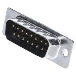 Βύσμα D-Sub 15 Pin Αρσενικό Κολλητό Καλωδίου 105-DS-15P