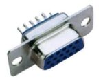 Βύσμα D-Sub 15 Pin (3x5) Θηλυκό Κολλητό Καλωδίου 105-DS-15S