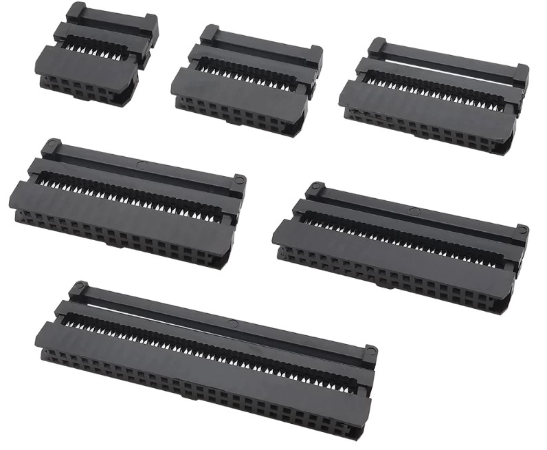 082583-o1.jpg Βύσμα IDC 30 Pin Θηλυκό για Καλωδιοταινία 28AWG 141-IDC-30P - Image 1