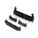 Βύσμα IDC 10 Pin Αρσενικό Ίσιο με Συγκράτηση για PCB, Βήμα 2.54mm 138-HNL-10P