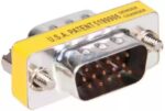 Adaptor VGA Αρσενικό σε Αρσενικό 15 Pin Μεταλλικό