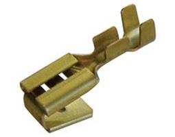086888-o1.jpg Ακροδέκτης Faston Ίσιος Θηλυκός 6.5mm με Διακλάδωση για Καλώδιο έως 2mm² Ορείχαλκος 805801 - Image 1