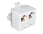 Adaptor RJ45 8P8C Αρσενικό σε 2x Θηλυκά