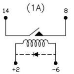 Ρελέ Ηλεκτρομαγνητικό Reed 12VDC 1A 1 Επαφής N.O DIP 8 για PCB ECE EDR201A1200 - Image 2