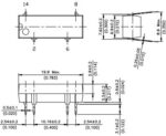 Ρελέ Ηλεκτρομαγνητικό Reed 12VDC 1A 1 Επαφής N.O DIP 8 για PCB ECE EDR201A1200 - Image 3