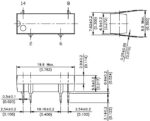 Ρελέ Ηλεκτρομαγνητικό Reed 24VDC 1A 1 Επαφής N.O DIP 8 για PCB ECE EDR201A2400 - Image 3