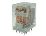 Ρελέ Ηλεκτρομαγνητικό 110VDC 5A 4 Επαφών N.C+N.O 14 Pin για PCB Relpol R42014271110