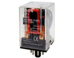 Ρελέ Ηλεκτρομαγνητικό 230VAC 10A 2 Επαφών N.O+N.C 8 Pin Λυχνίας Asiaon MK2P-1