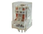 Ρελέ Ηλεκτρομαγνητικό 220VDC 10A 2 Επαφών N.O+N.C 8 Pin Λυχνίας Relpol R15