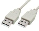 Καλώδιο USB 2.0 Type A Αρσενικό σε  Αρσενικό 5m Γκρι Victronic T1902-018