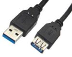 Καλώδιο Προέκτασης USB 3.0 Type A Αρσενικό σε Θηλυκό 3m Μαύρο Victronic J1902-015